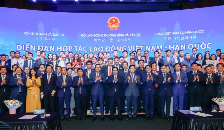 Số lượng lao động Việt Nam sang Hàn Quốc tăng nhanh hàng năm