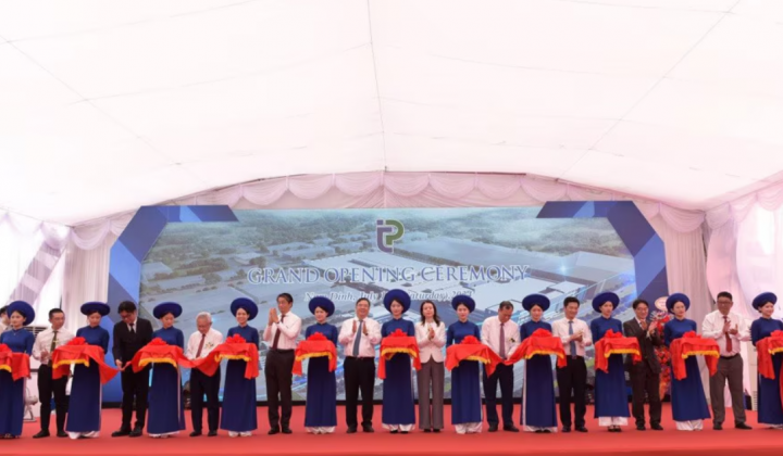 Nam Định: Khánh thành Nhà máy dệt nhuộm vốn đầu tư hơn 203 triệu USD