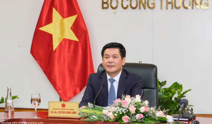 Bộ trưởng Nguyễn Hồng Diên đề nghị Chủ tịch FIATA hỗ trợ gỡ khó cho giá cước vận tải biển, ùn tắc cảng