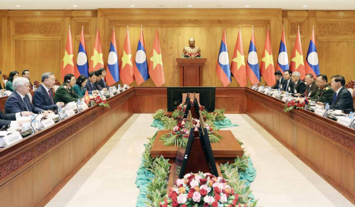 Tiếp tục thúc đẩy hợp tác thương mại, đầu tư với Lào và Campuchia