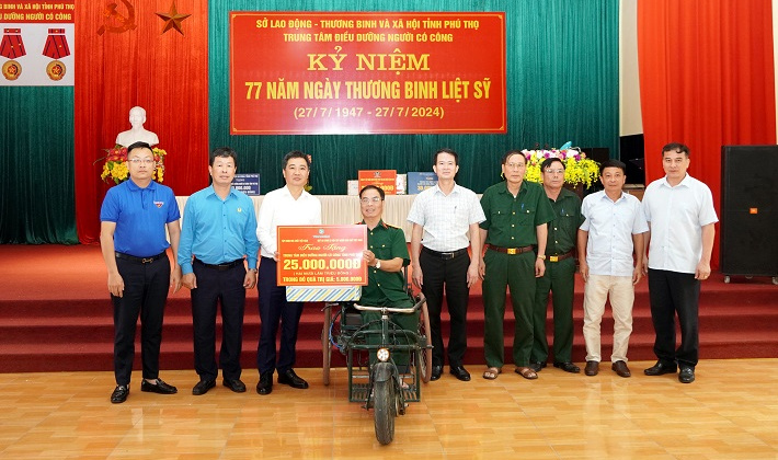 Tập đoàn Hóa chất Việt Nam: Thiết thực tri ân ngày Thương binh, liệt sĩ 27/7