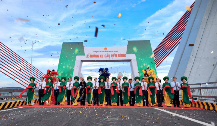 Thông xe cầu Bến Rừng, tăng thuận lợi kết nối Hải Phòng và Quảng Ninh