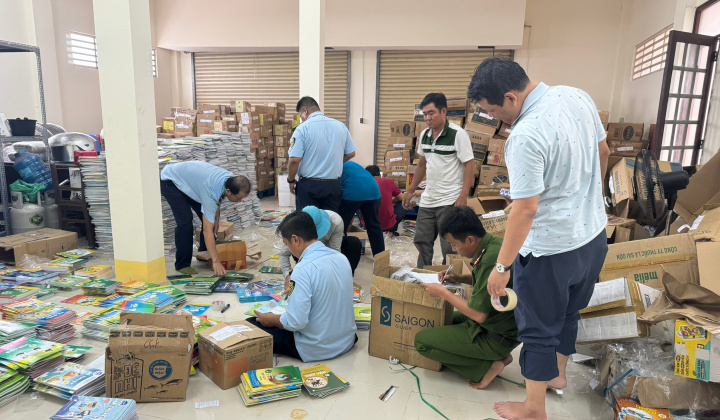 Phát hiện gần 80.000 quyển sách giáo khoa giả mạo Nhà xuất bản Giáo dục Việt Nam