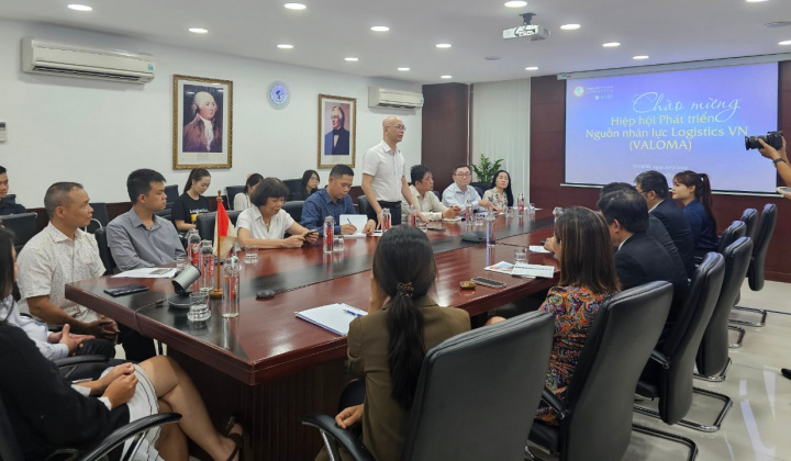 VALOMA làm việc với các cơ sở đào tạo về đào tạo nhân lực logistics và chuỗi cung ứng