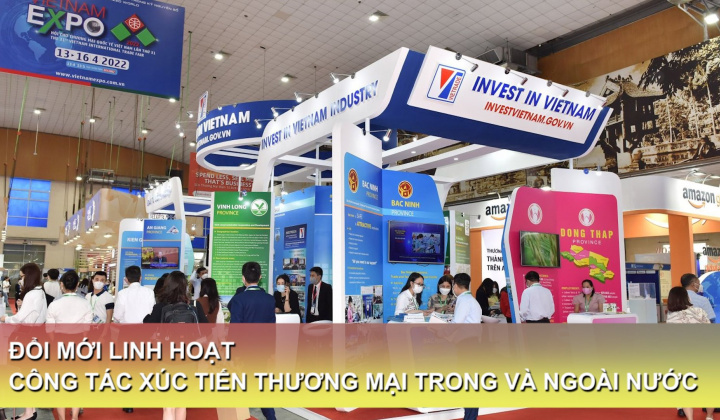 Đổi mới linh hoạt công tác xúc tiến thương mại trong và ngoài nước