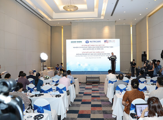 Nutricare và NMNI-USA công bố thành tựu hợp tác sản phẩm dinh dưỡng y học