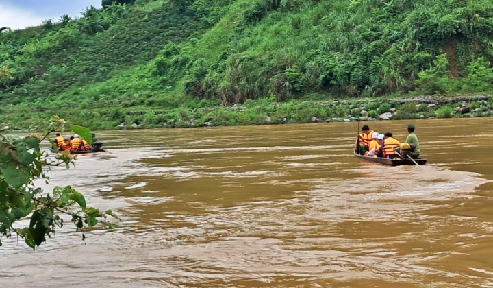 Thủy điện Trung Sơn: Phối hợp kiểm tra thực địa dòng chảy thoát lũ hạ du đập