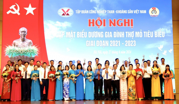 6 gia đình Thợ mỏ tiêu biểu của Công đoàn Than Thống Nhất