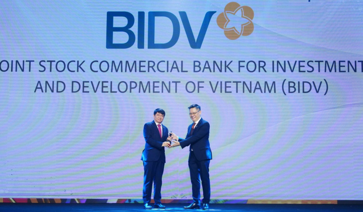 BIDV nhận giải thưởng “Nơi làm việc tốt nhất châu Á”