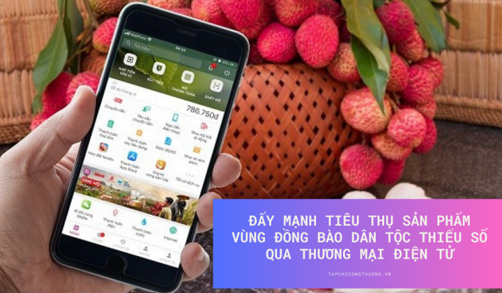 Đẩy mạnh tiêu thụ sản phẩm vùng đồng bào dân tộc thiểu số qua thương mại điện tử
