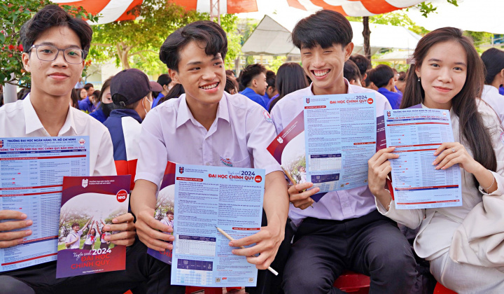 Điểm chuẩn trúng tuyển Trường Đại học Ngân hàng TP. Hồ Chí Minh 4 năm gần nhất