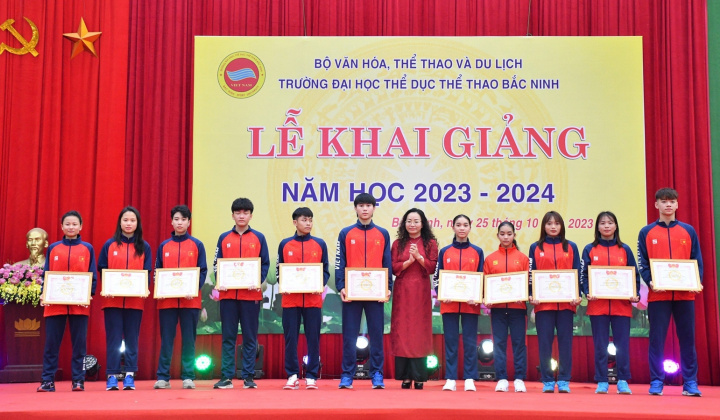 Điểm chuẩn chính thức Trường Đại học Thể dục Thể thao Bắc Ninh