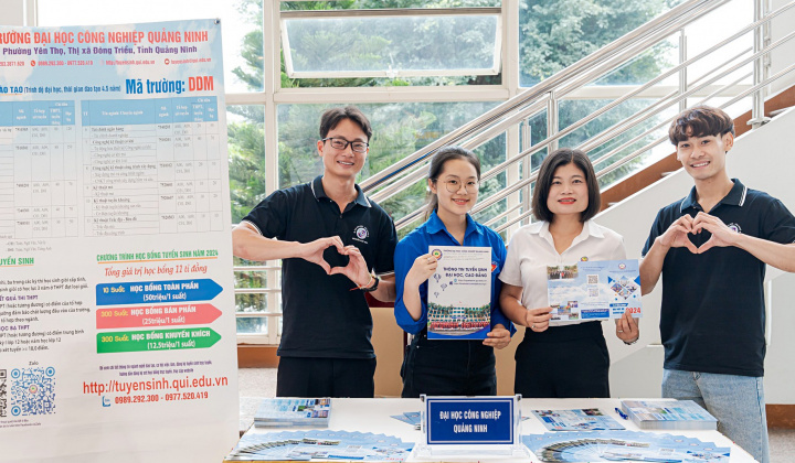 Điểm chuẩn trúng tuyển Trường Đại học Công nghiệp Quảng Ninh 4 năm gần nhất