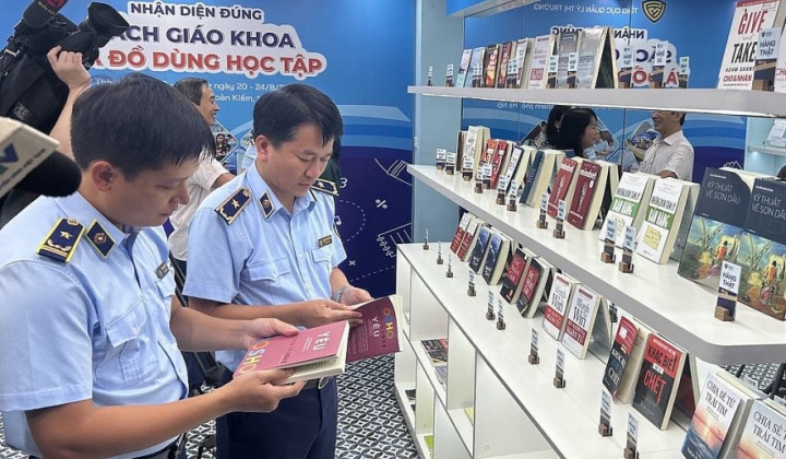 Thêm 1 kênh nhận diện Sách giáo khoa và Đồ dùng học tập thật – giả