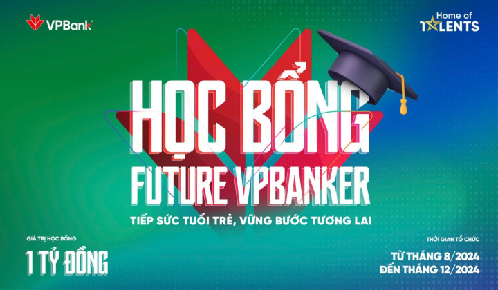 VPBank thắp sáng tài năng trẻ bằng chương trình học bổng Future VPBanker