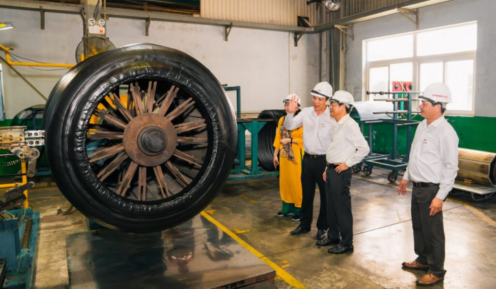 Tăng cường kết nối, mở thêm cơ hội phát triển Lốp đặc chủng DRC tại Than Cao Sơn