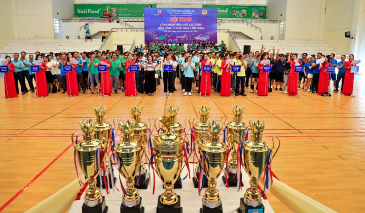 Ấn tượng, sôi nổi Hội thao CNVCLĐ Tổng công ty Phát điện 2