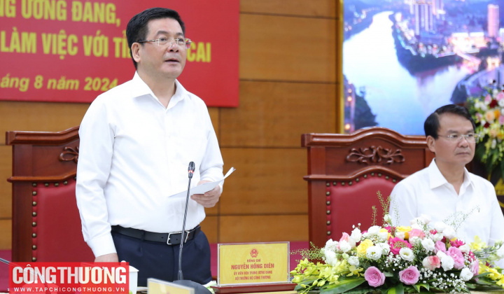 [TIN ẢNH] Bộ trưởng Nguyễn Hồng Diên thăm và làm việc tại tỉnh Lào Cai
