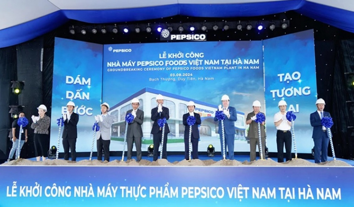 Hà Nam: Khởi công Nhà máy PepsiCo Foods Việt Nam vốn đầu tư hơn 90 triệu USD