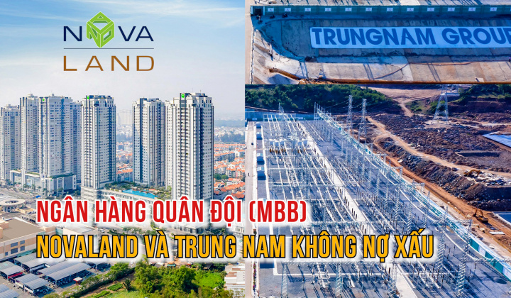 Ngân hàng Quân đội (MBB): Khoản vay của Novaland và Trung Nam không thuộc nhóm nợ xấu
