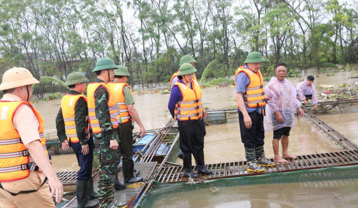 Phó Thủ tướng Thường trực: Hà Nam cần tiếp tục gia cố các điểm đê xung yếu