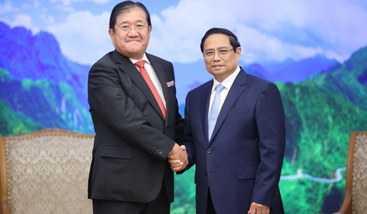 Thủ tướng đề nghị Tập đoàn Mitsui đẩy nhanh tiến độ triển khai chuỗi dự án điện-khí Lô B