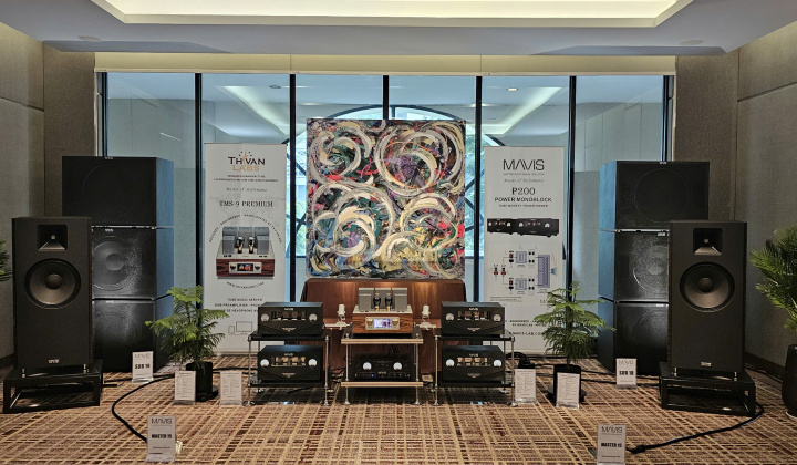 Trải nghiệm các dòng loa cao cấp tại Triển lãm AVSHOW lần thứ 22