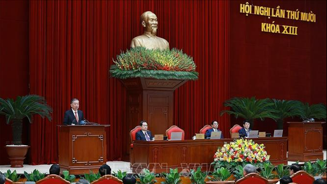 Khai mạc Hội nghị lần thứ 10 Ban Chấp hành TW Đảng Cộng sản Việt Nam khóa XIII