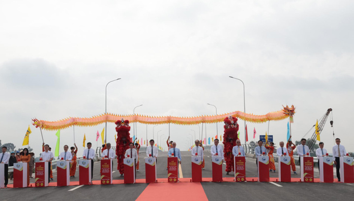 Khánh thành cầu Bạch Đằng 2, nối Bình Dương và Đồng Nai
