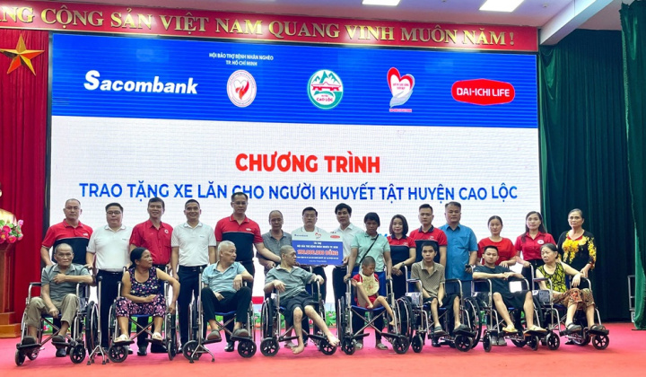 Sacombank và Dai-ichi Life Việt Nam tiếp tục hành trình thiện nguyện 2024