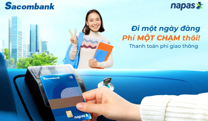 Sacombank triển khai thanh toán vé xe buýt qua thẻ NAPAS