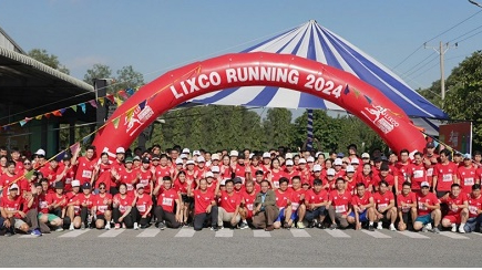 Bùng nổ sắc đỏ mùa giải Lixco running 2024