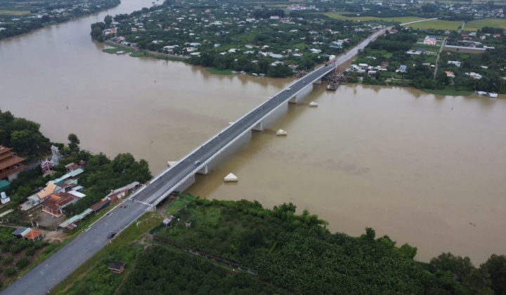 Thông xe kỹ thuật cầu Bạch Đằng 2 nối Đồng Nai - Bình Dương