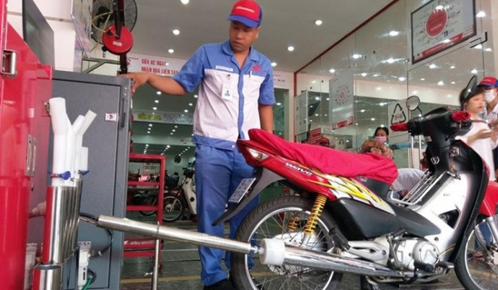 Đề xuất điều kiện kinh doanh dịch vụ kiểm định khí thải xe mô tô, xe gắn máy
