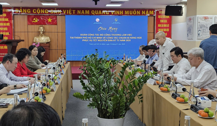 Bộ Công Thương làm việc với TP. Hồ Chí Minh về cung ứng hàng hóa chuẩn bị Tết