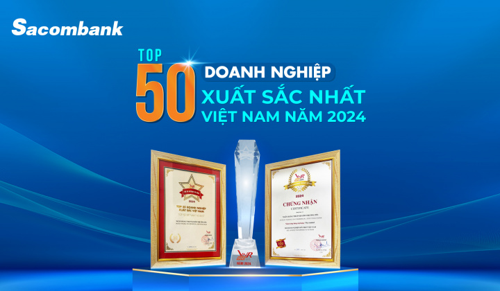 Ngân hàng Sacombank liên tục thăng hạng