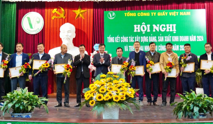Tổng Công ty Giấy Việt Nam: Phấn đấu hoàn thành toàn diện các mục tiêu nhiệm vụ năm 2025