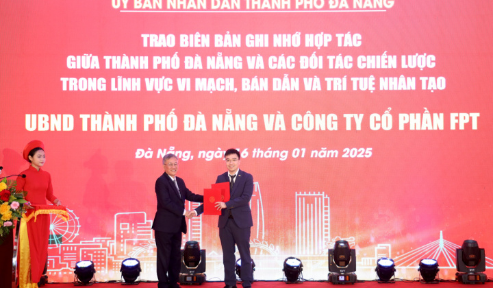 FPT hợp tác cùng Đà Nẵng đẩy mạnh phát triển lĩnh vực bán dẫn và trí tuệ nhân tạo