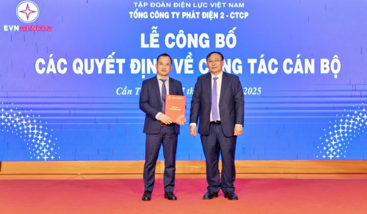 Ông Nguyễn Hữu Thịnh là tân Tổng Giám đốc EVNGENCO2