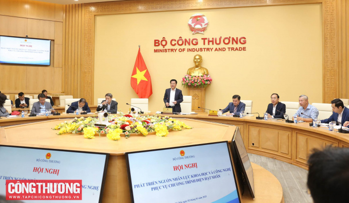 Bộ Công Thương tổ chức Hội nghị phát triển nguồn nhân lực phục vụ chương trình điện hạt nhân