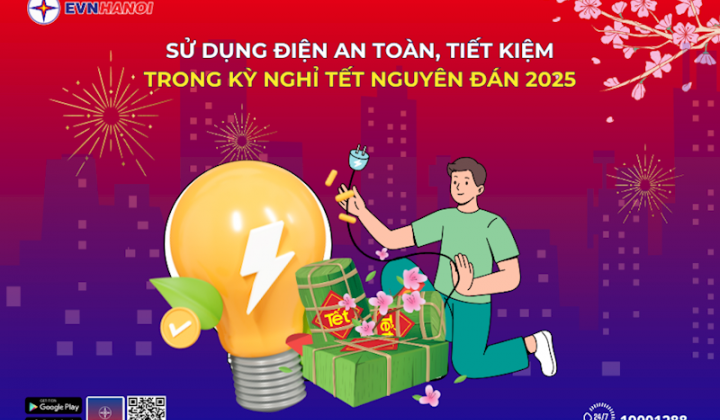Tăng cường tiết kiệm điện dịp Tết Nguyên đán Ất Tỵ