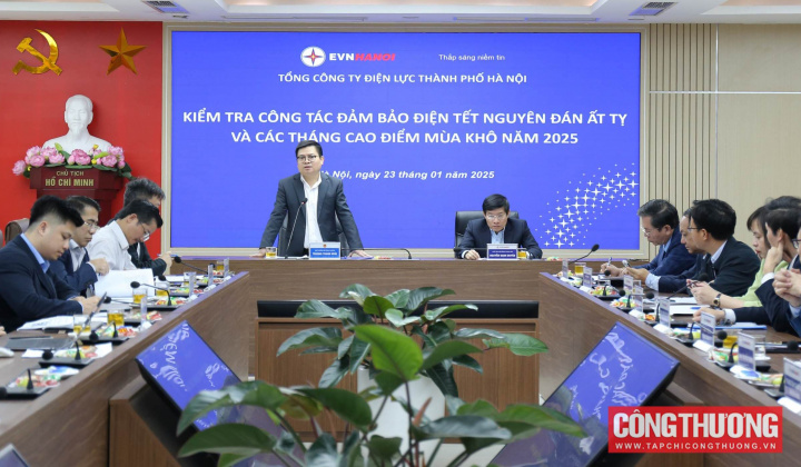 Quyết liệt triển khai công tác bảo đảm cung ứng điện dịp Tết tại Thủ đô Hà Nội