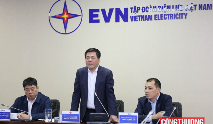 Bộ trưởng Nguyễn Hồng Diên: Đảm bảo tuyệt đối an toàn trong cung cấp điện dịp Tết Nguyên đán