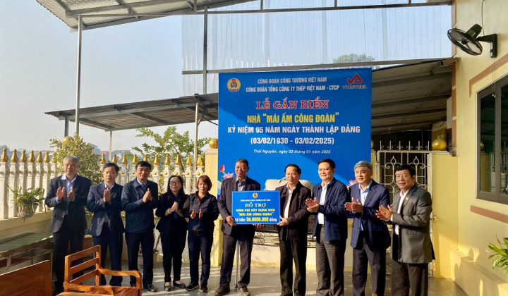 Anh Hoa đã có nhà Mái ấm Công đoàn!
