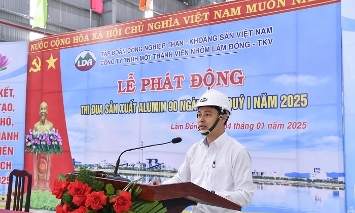 Công ty Nhôm Lâm Đồng: Phát động thi đua 90 ngày đêm sản xuất alumin