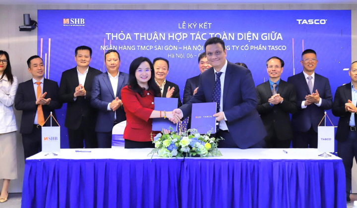 SHB và Tasco hợp tác toàn diện
