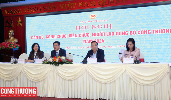 Bộ Công Thương tổ chức Hội nghị cán bộ, công chức, viên chức và người lao động năm 2024