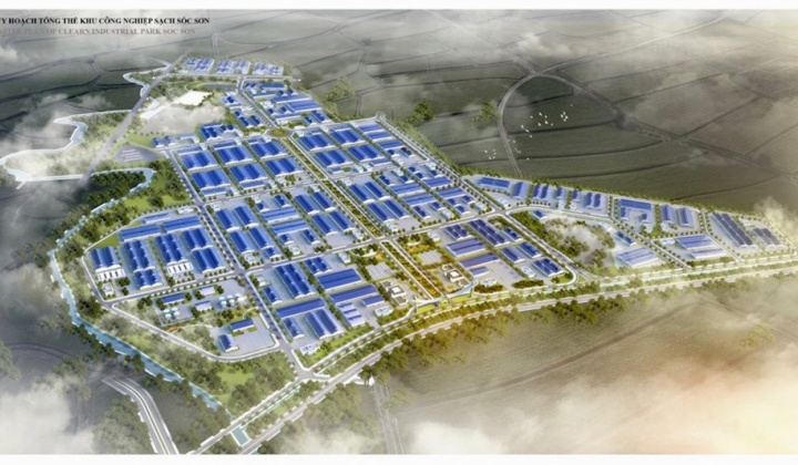 Hà Nội: Phê duyệt quy hoạch Khu công nghiệp sạch Sóc Sơn quy mô 324 ha