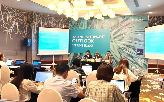 Ngân hàng Phát triển Châu Á (ADB) nâng mức dự báo tăng trưởng kinh tế Việt Nam năm 2025