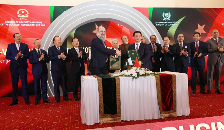 Chính thức ký Tuyên bố chung khởi động đàm phán Thỏa thuận Thương mại ưu đãi Việt Nam - Pakistan